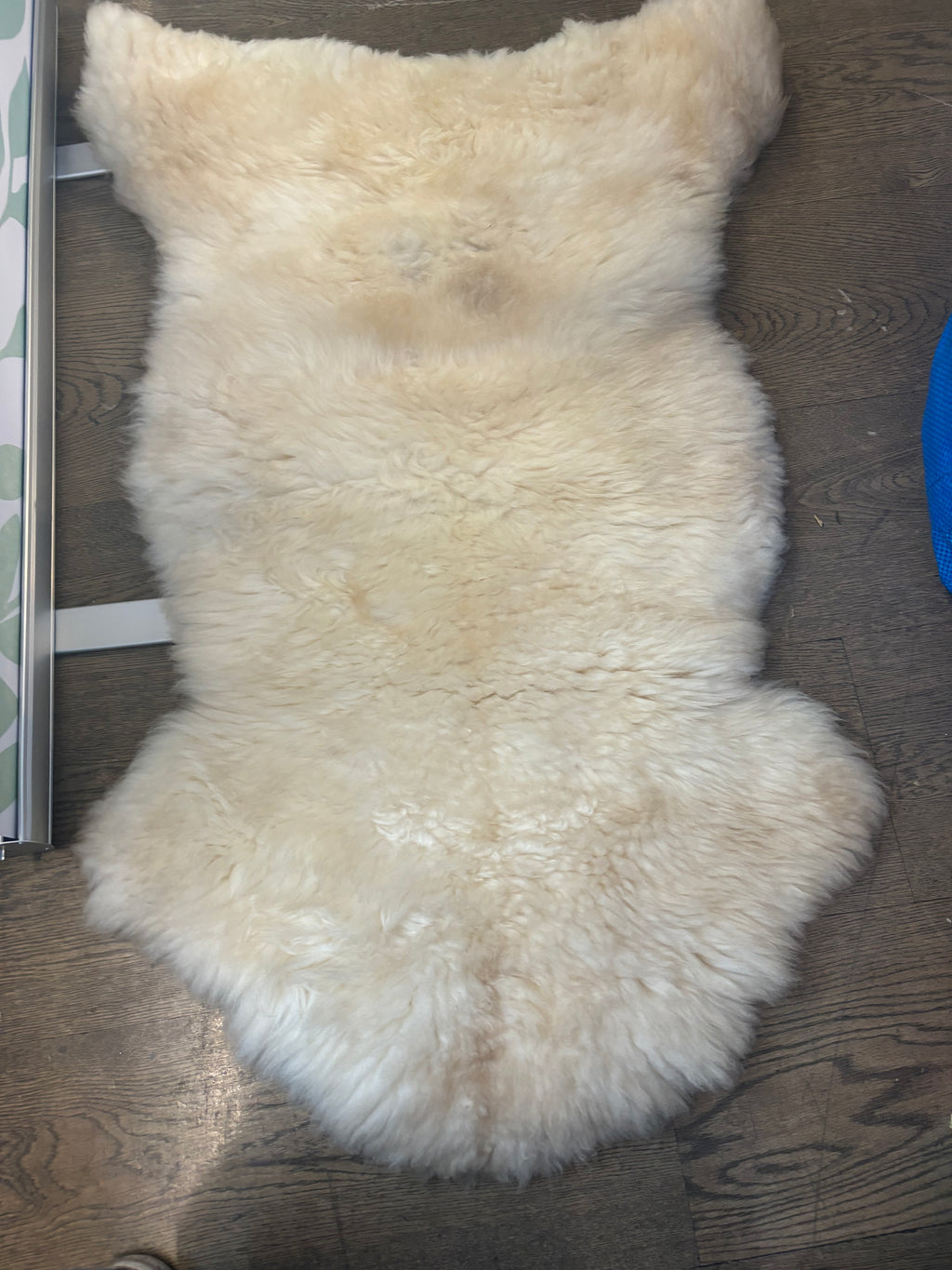 Sheepskin rug
