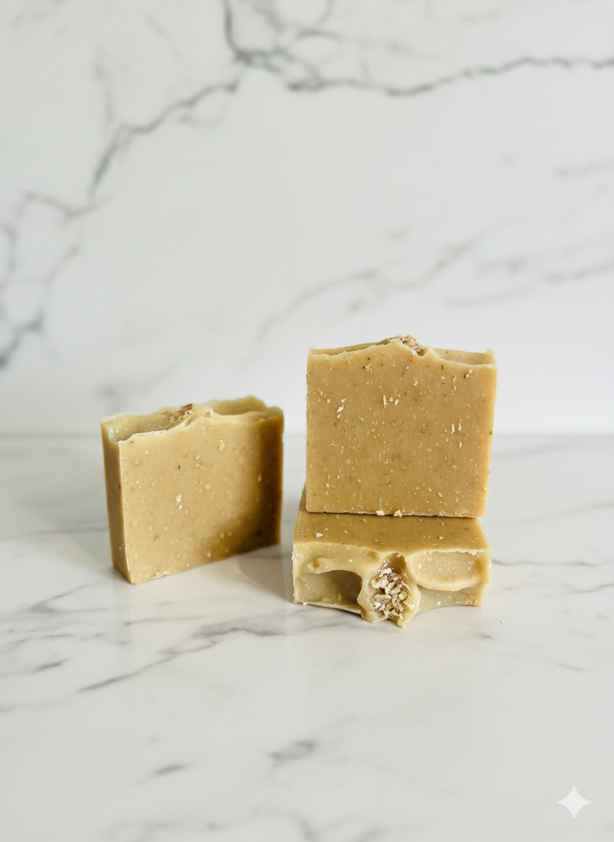 Goats Milk Soap - Colloidal Oats and Raw Honey - 'The Soother'