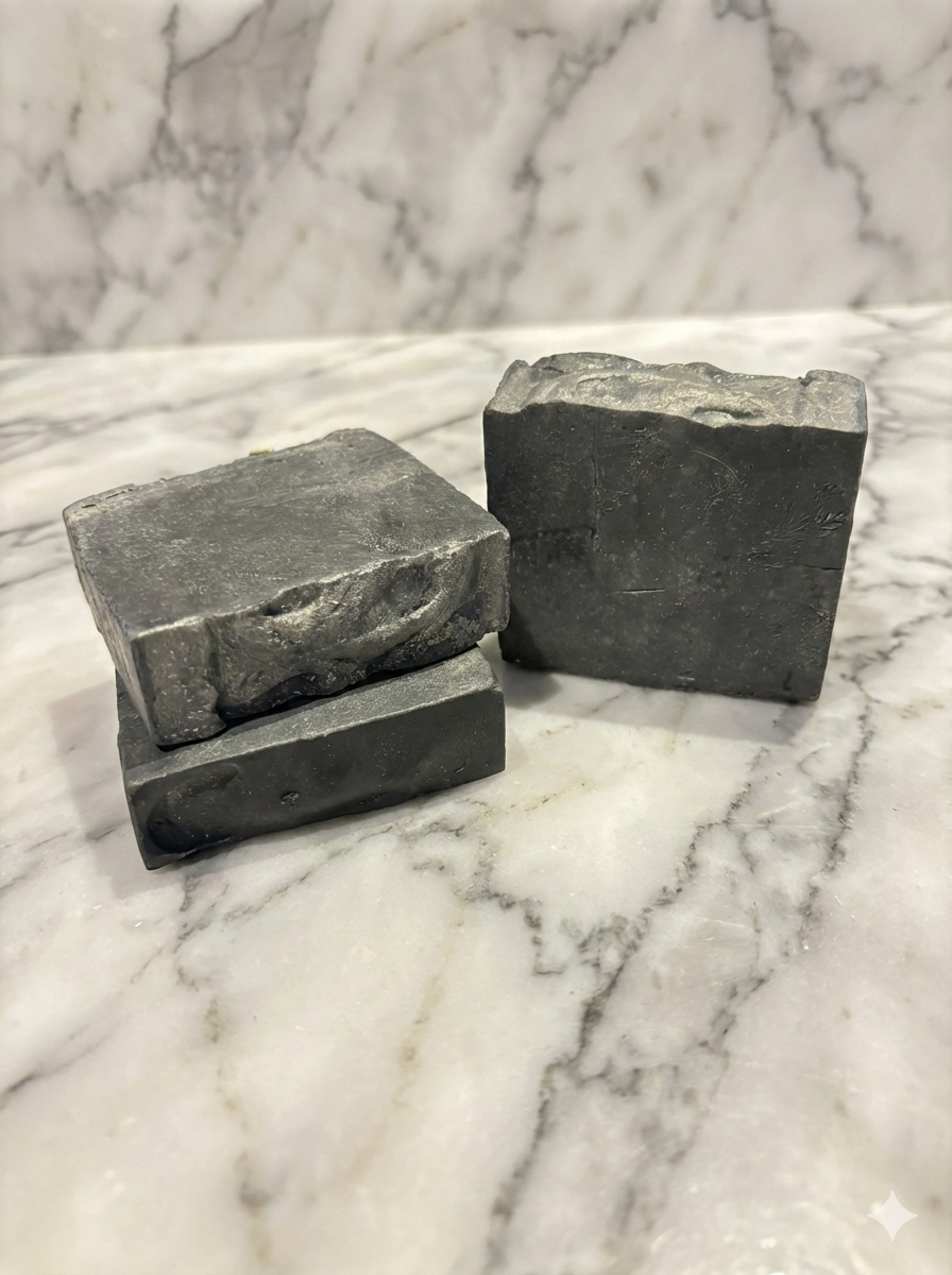 Goats Milk Soap - Activated Charcoal and Rosemary - 'The Deep Cleanse'
