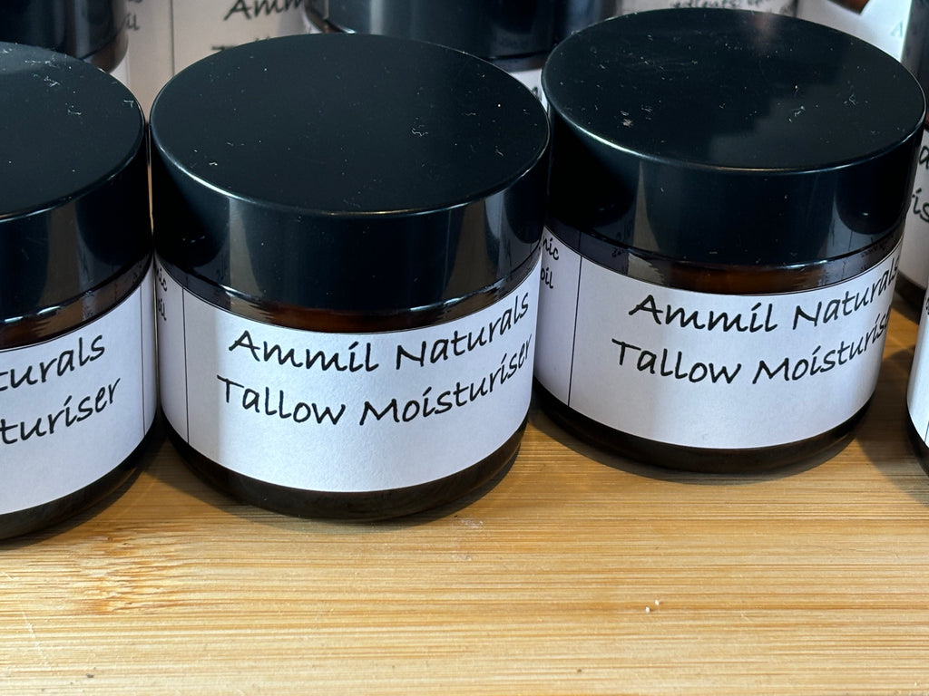 Tallow & Caster oil - Whipped Moisturiser with Rose essential oil
